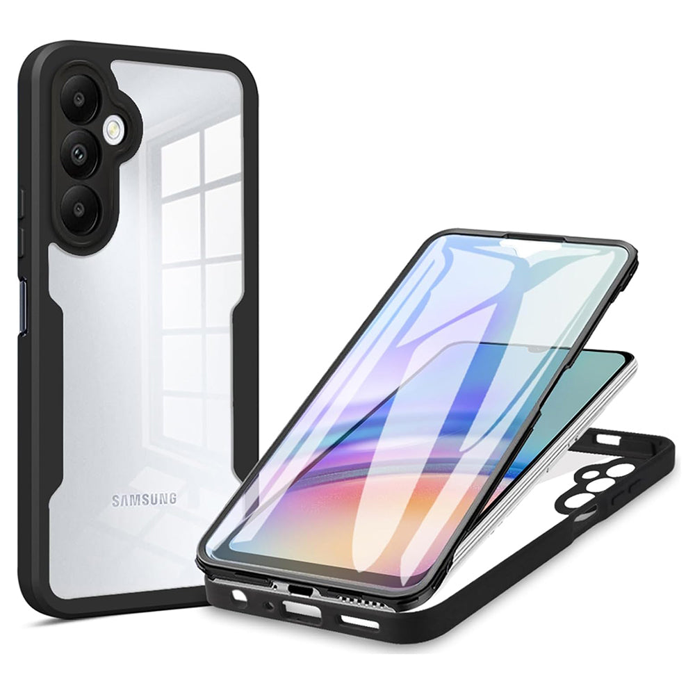 Θήκη για Samsung Galaxy A05s A057, Techsuit, ColorVerse 360, Μαύρο
