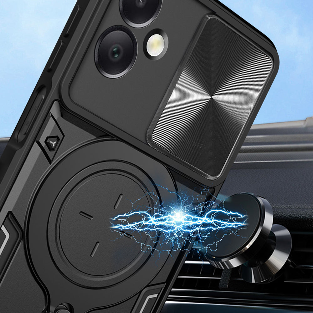 Θήκη για Samsung Galaxy A06 A065, Techsuit, CamGuard Pro, Ροζ Χρυσό