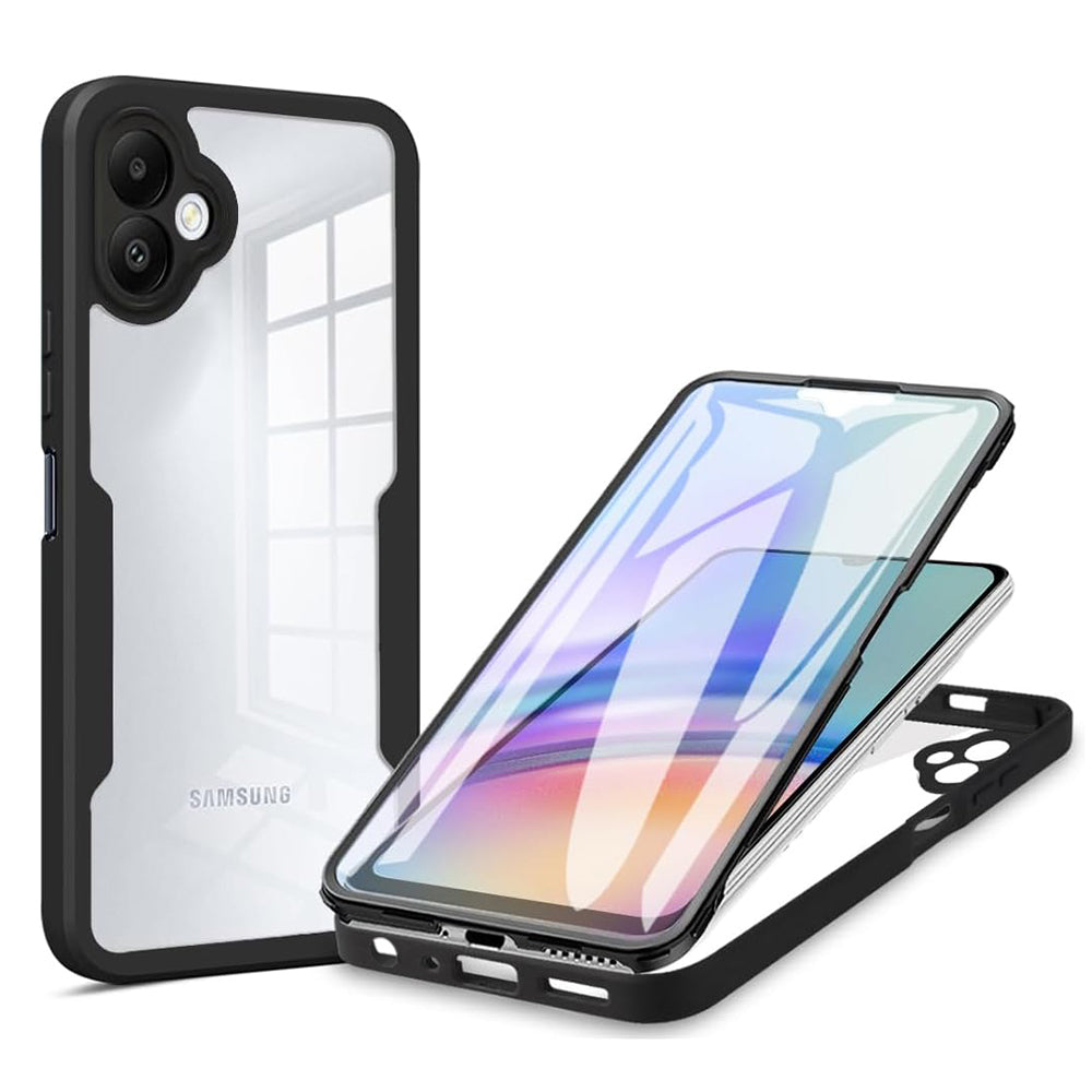 Θήκη για Samsung Galaxy A06 A065, Techsuit, ColorVerse 360, Μαύρο