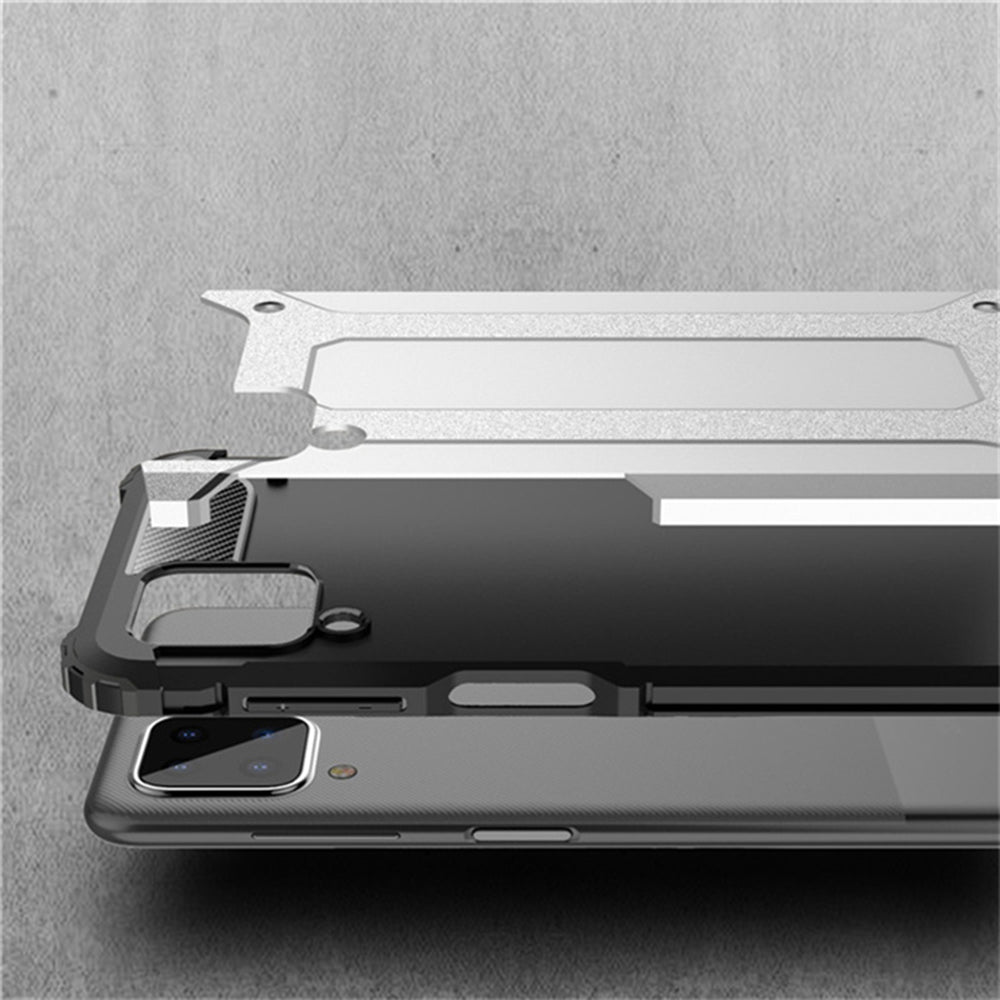 Θήκη για Samsung Galaxy A12 Nacho A127 / A12 A125, Techsuit, Hybrid Armor, Μαύρο