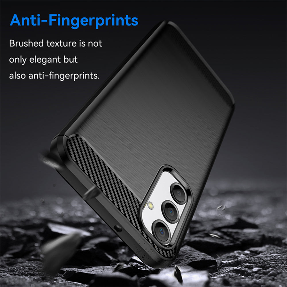 Θήκη για Samsung Galaxy A15 5G A156 / A15 A155, Techsuit, Carbon, Μαύρο