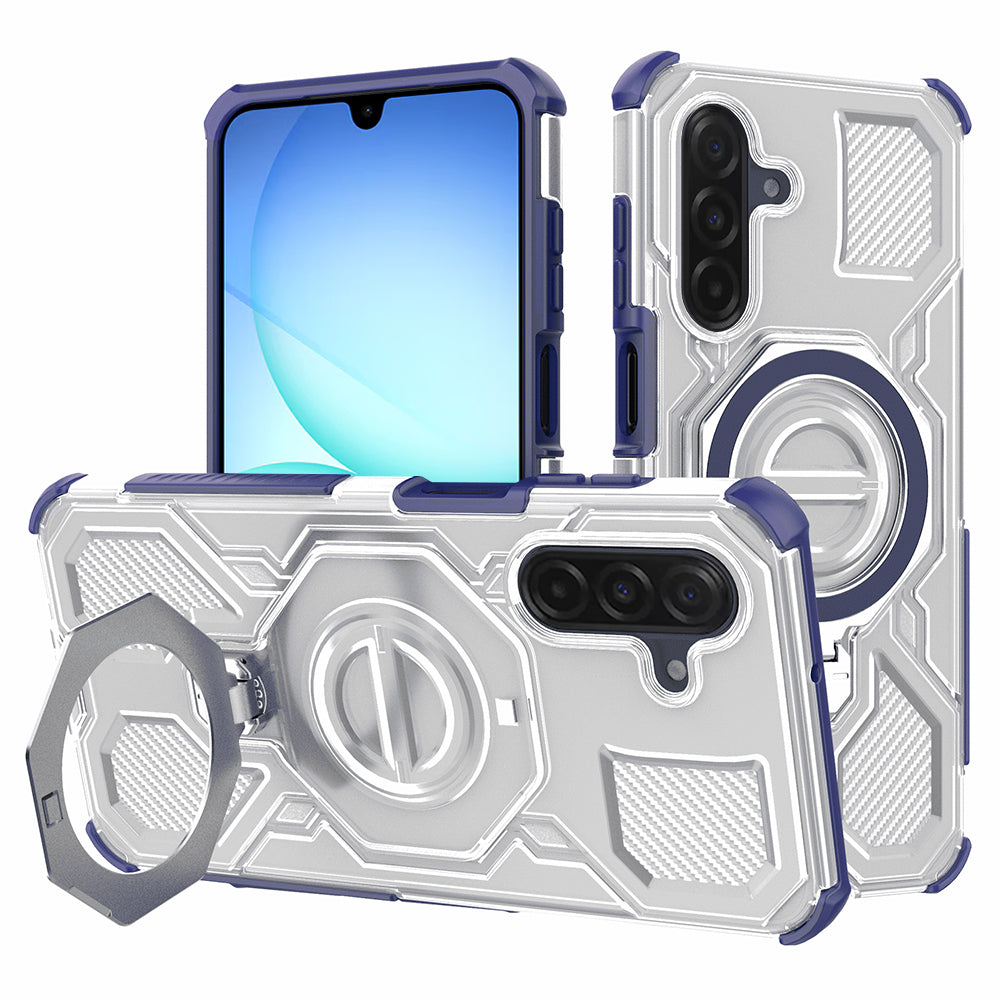 Θήκη για Samsung Galaxy A17 4G / A17 5G, Techsuit, Carbon Shield Pro, Μπλε