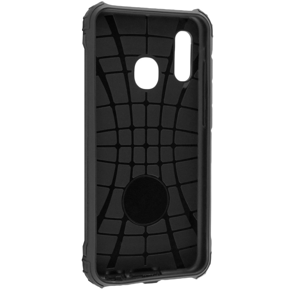 Θήκη για Samsung Galaxy A20e A202, Techsuit, Hybrid Armor, Μαύρο