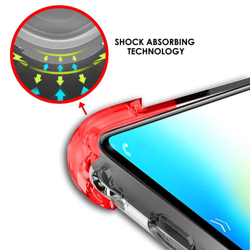 Θήκη για Samsung Galaxy A21s A217, Techsuit, Ανθεκτική σε Κρούσεις Διαφανής, Διάφανη