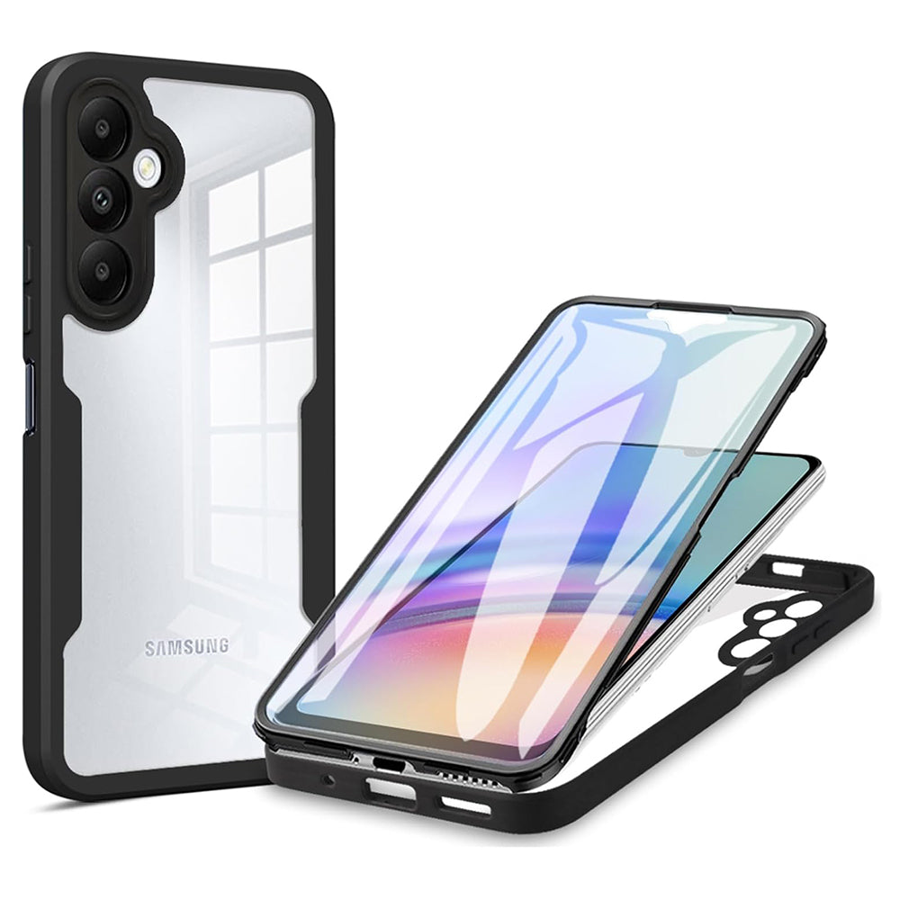 Θήκη για Samsung Galaxy A25 A256, Techsuit, ColorVerse 360, Μαύρο