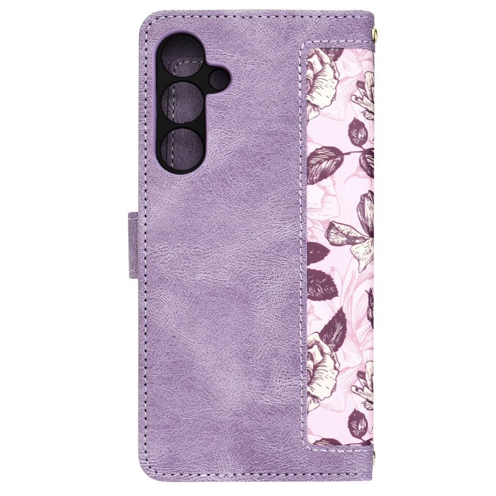 Θήκη για Samsung Galaxy A25 A256, Techsuit, FlipCraft, Μωβ