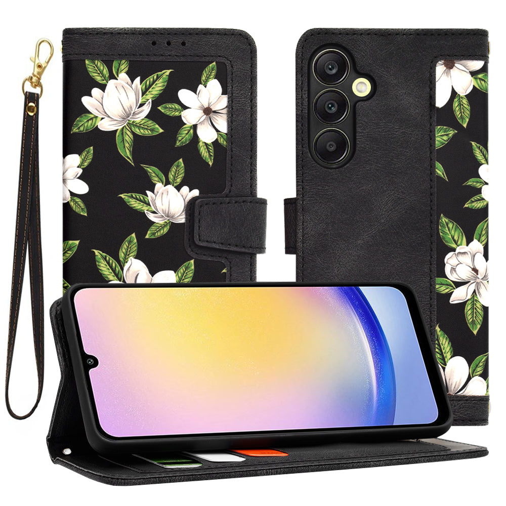 Θήκη για Samsung Galaxy A25 A256, Techsuit, FlipCraft, Μαύρη