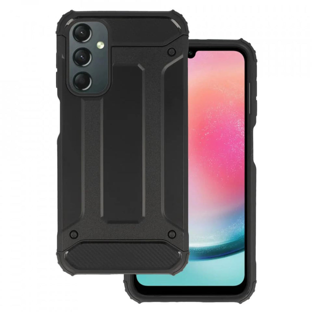 Θήκη για Samsung Galaxy A25 A256, Techsuit, Hybrid Armor, Μαύρη