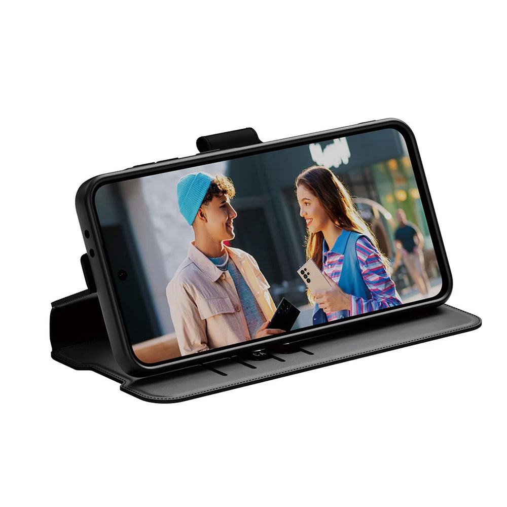 Θήκη για Samsung Galaxy A26 A266, PanzerGlass, με χαρακτηριστικό Kickstand Wallet, Μαύρη