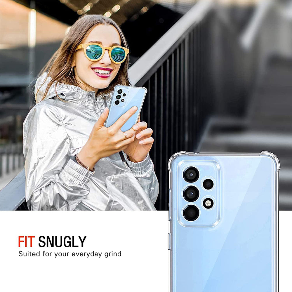 Θήκη για Samsung Galaxy A33 5G A336, Techsuit, Ανθεκτική σε Κρούσεις Διαφανής, Διάφανη