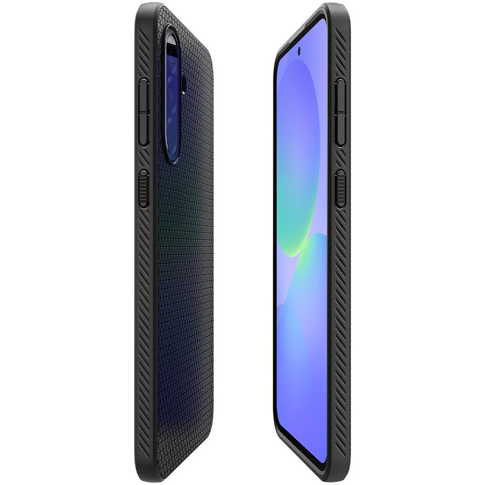 Θήκη για Samsung Galaxy A36 A366, Spigen, Liquid Air, Ματ Μαύρη ACS09199