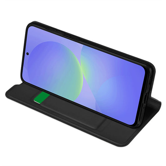 Θήκη για Samsung Galaxy A36 A366, Techsuit, Magskin Book, Μαύρη