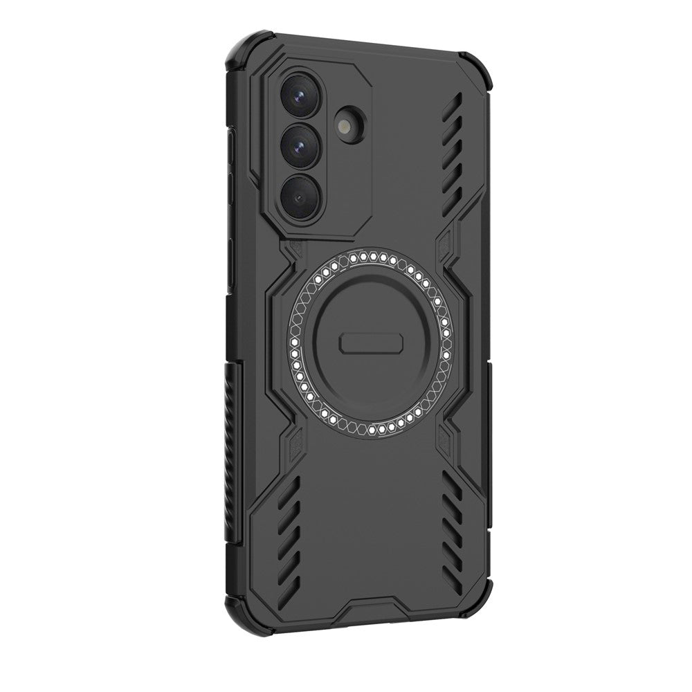 MagSafe Case for Samsung Galaxy A37 5G, Techsuit, ArmorMag, Black
