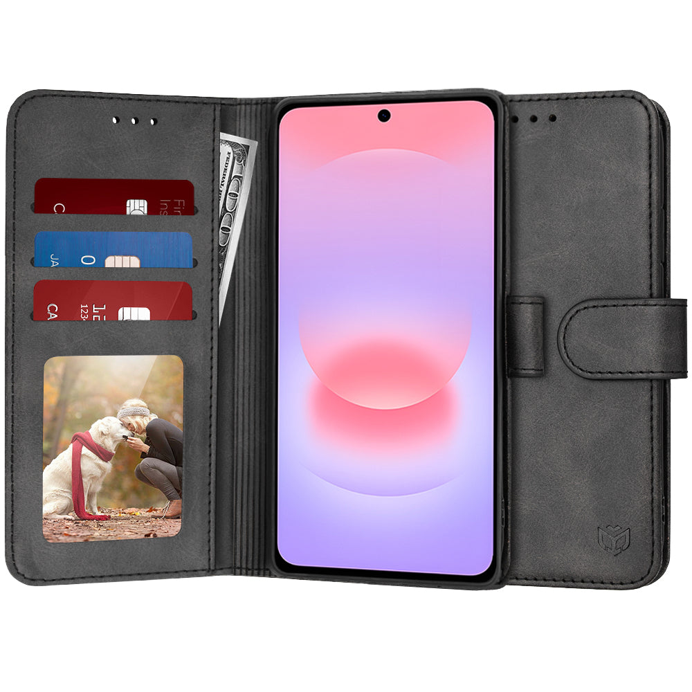 Θήκη για Samsung Galaxy A37 5G, Techsuit, Diary Book, Μαύρη