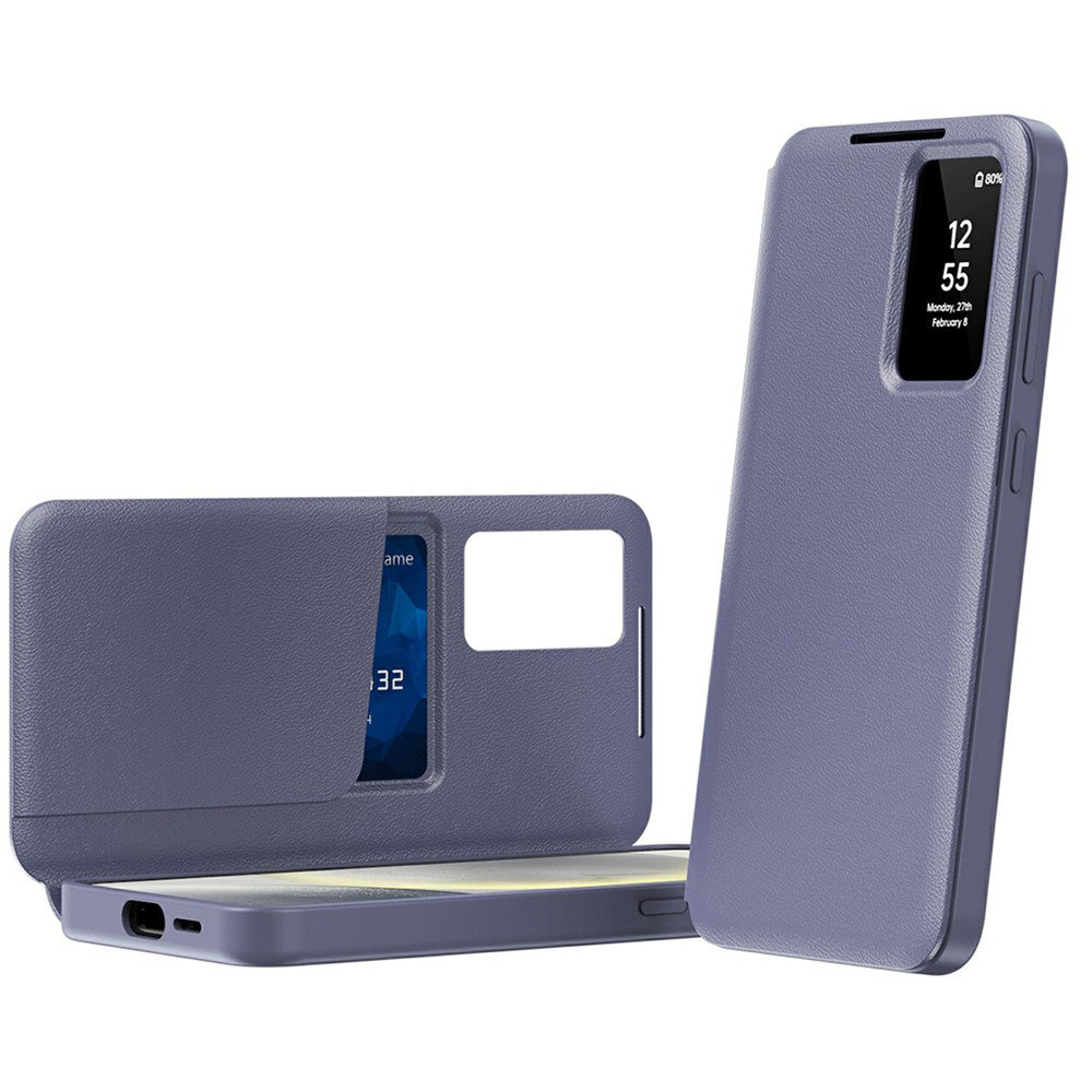 Θήκη για Samsung Galaxy A37 5G, Techsuit, SmartView, Μωβ
