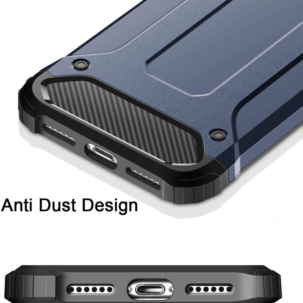 Θήκη για Samsung Galaxy A40 A405, Techsuit, Hybrid Armor, Μαύρη