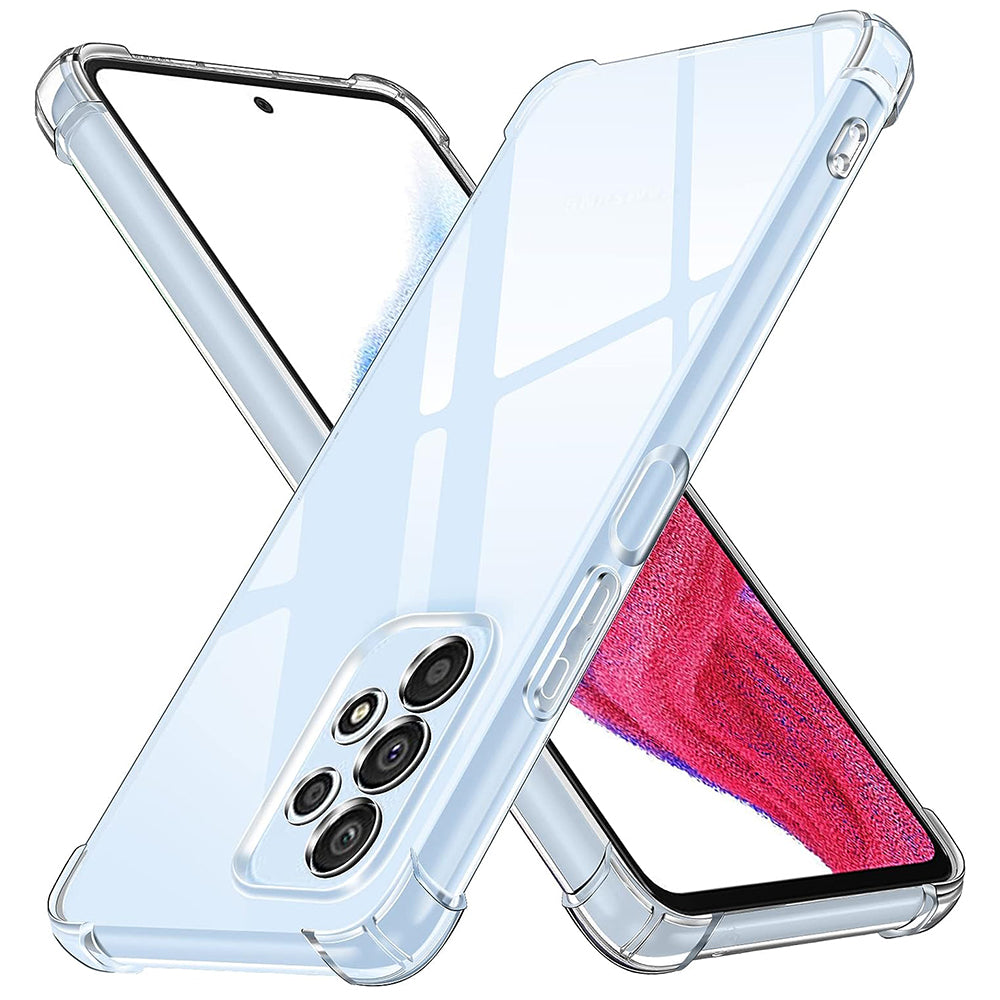 Θήκη για Samsung Galaxy A53 5G A536, Techsuit, Ανθεκτική σε Κρούσεις Διαφανής, Διάφανη