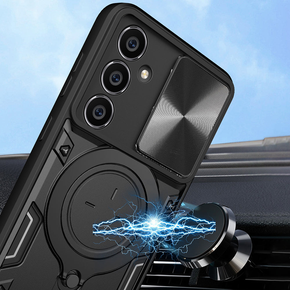 Θήκη για Samsung Galaxy A54 A546, Techsuit, CamGuard Pro, Ροζ Χρυσό