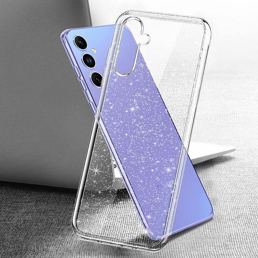 Θήκη για Samsung Galaxy A54 A546, Techsuit, SparkleSkin, Διαφανής
