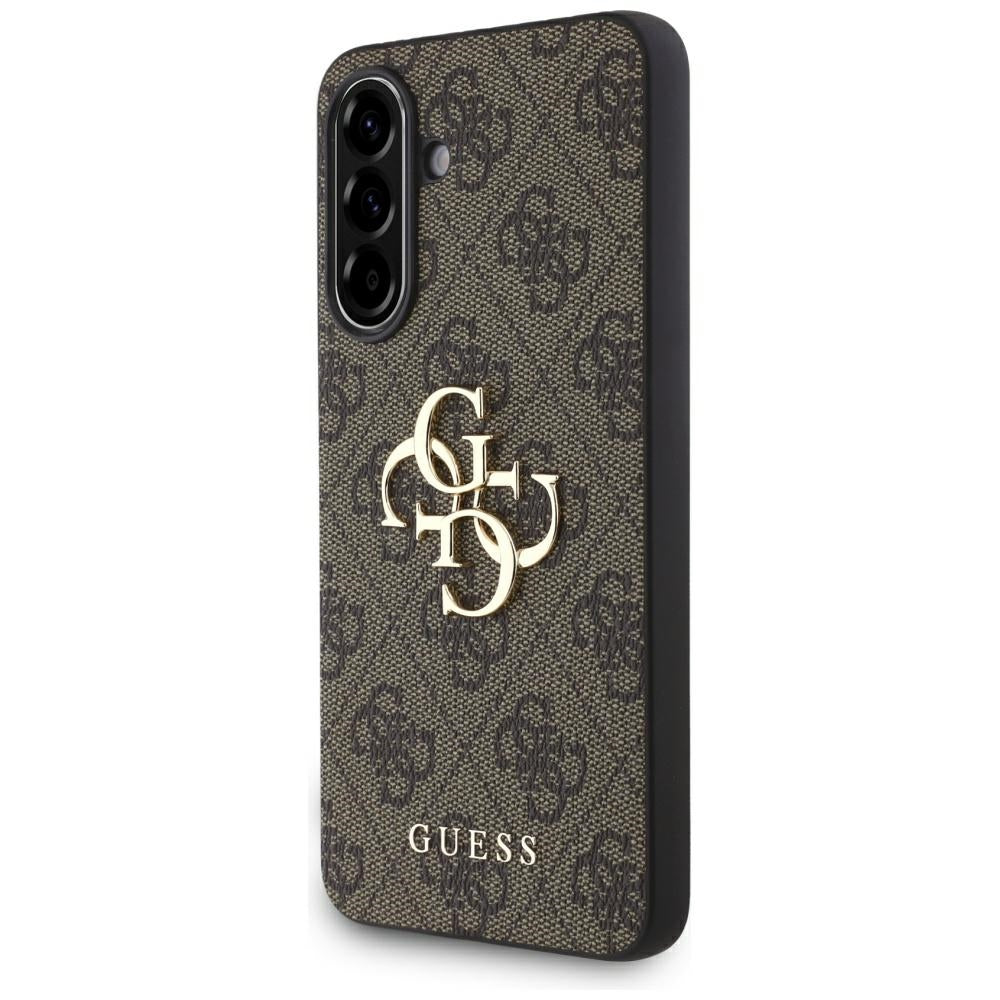 Θήκη για Samsung Galaxy A56 A566, Guess, 4G Big Logo, Καφέ