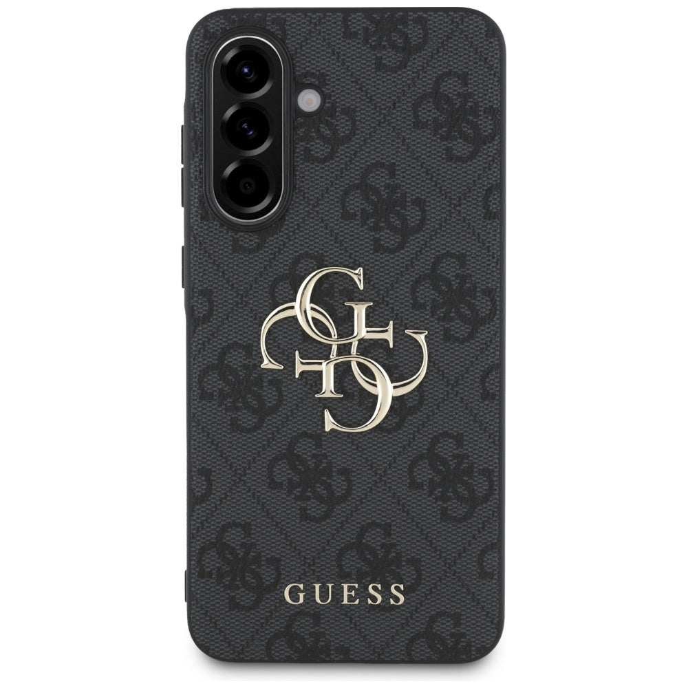 Θήκη για Samsung Galaxy A56 A566, Guess, 4G Big Logo, Μαύρη