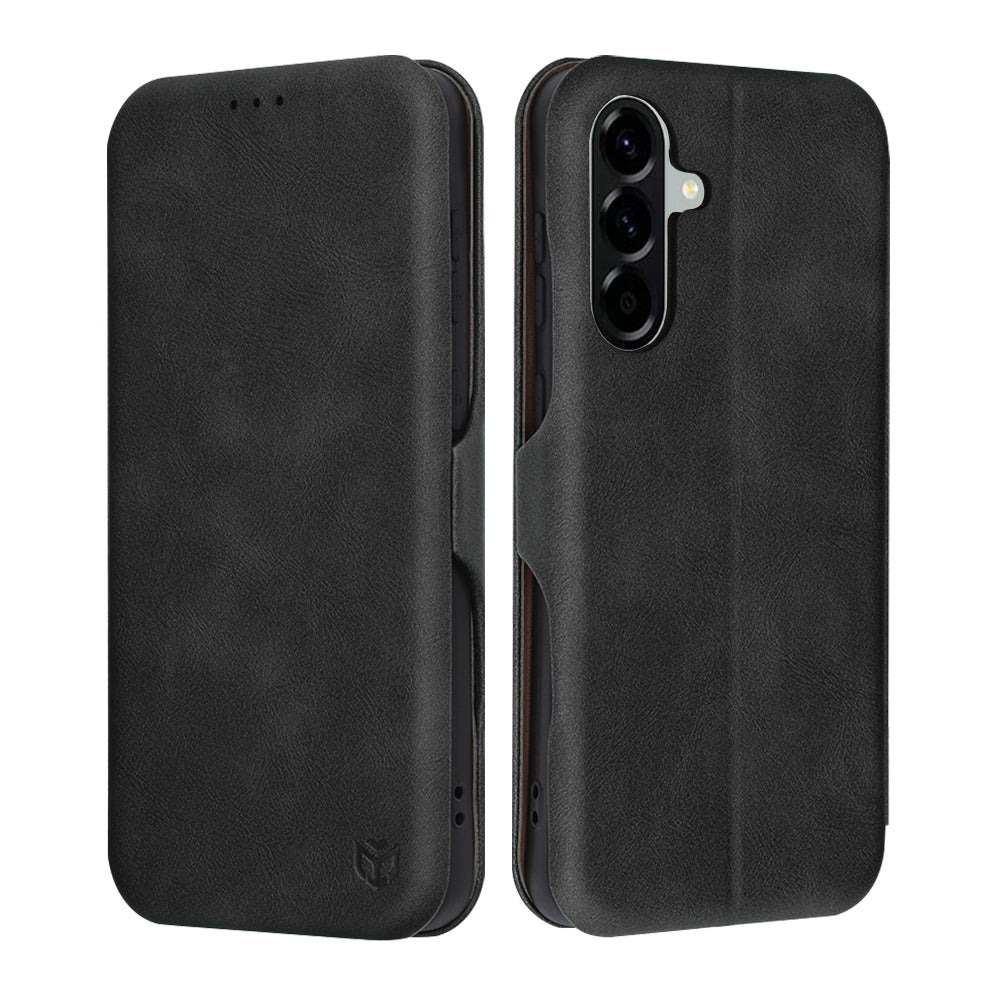 Θήκη για Samsung Galaxy A56 A566, Techsuit, Safe Wallet Plus, Μαύρη