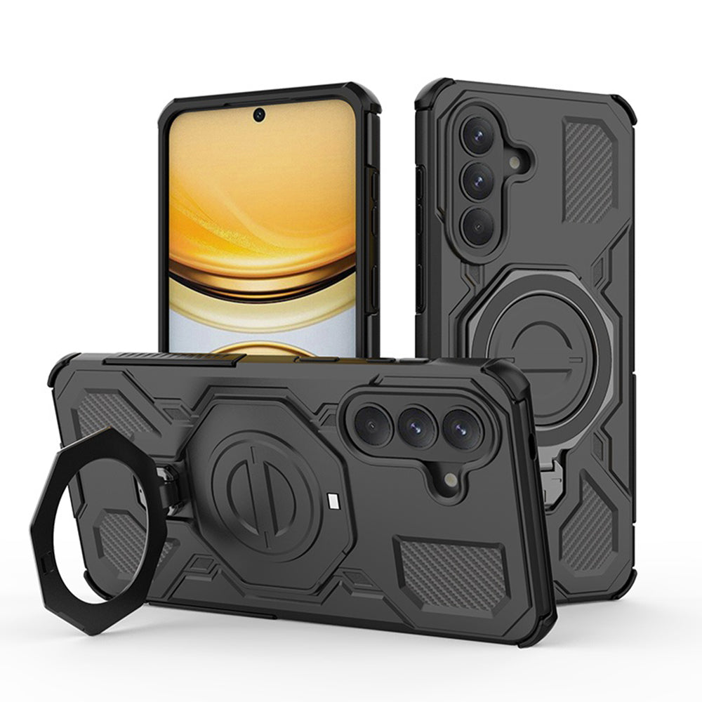 Θήκη για Samsung Galaxy A57 5G, Techsuit, Carbon Shield Pro, Μαύρη