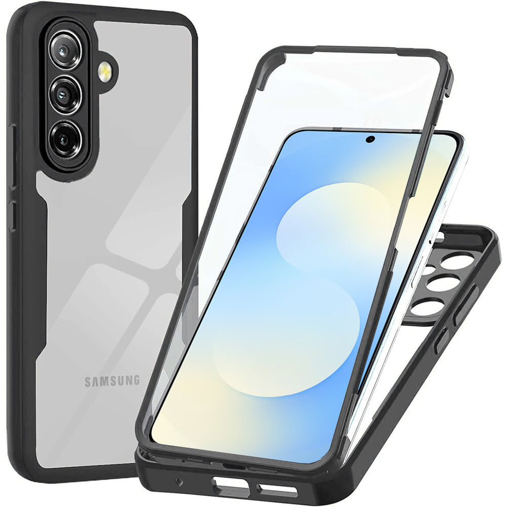 Θήκη για Samsung Galaxy A57 5G, Techsuit, ColorVerse 360, Μαύρη