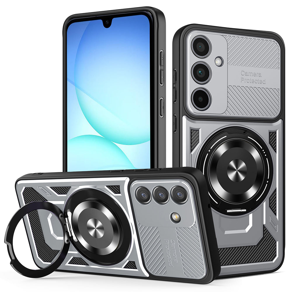 Θήκη για Samsung Galaxy A57 5G, Techsuit, RuggedCam, Γκρι