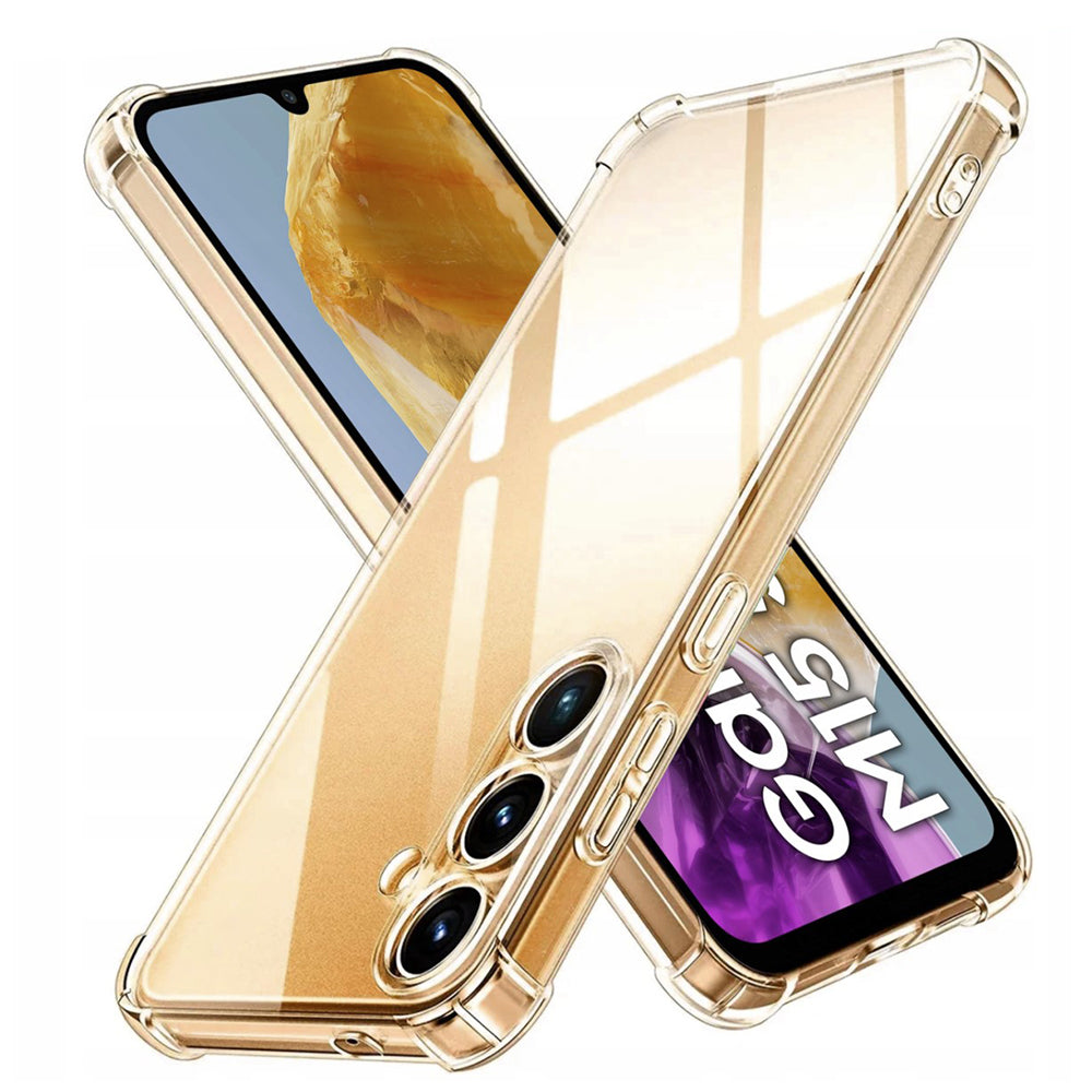 Θήκη για Samsung Galaxy M15, Techsuit, Shockproof Clear, Διαφανής
