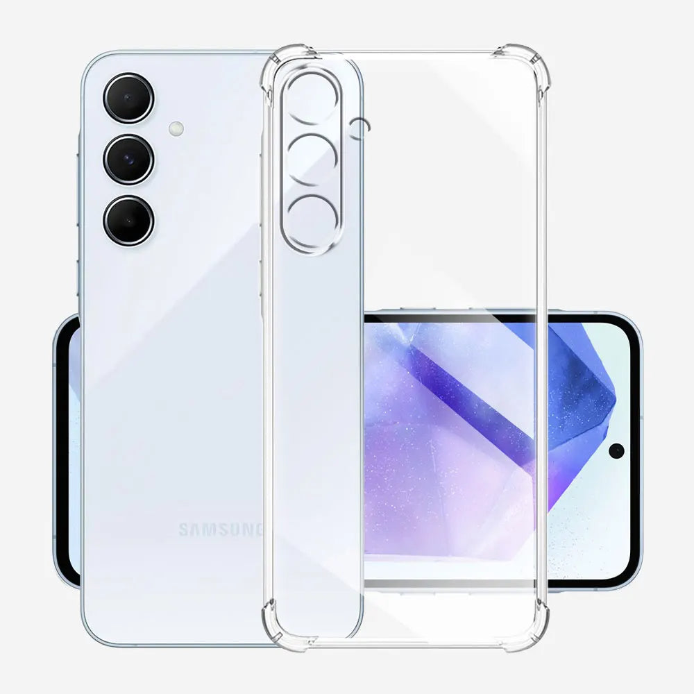 Θήκη για Samsung Galaxy M15, Techsuit, Shockproof Clear, Διαφανής