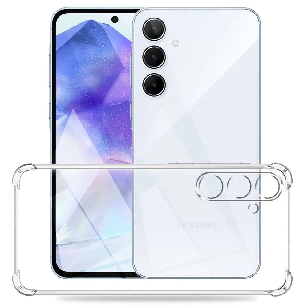 Θήκη για Samsung Galaxy M15, Techsuit, Shockproof Clear, Διαφανής