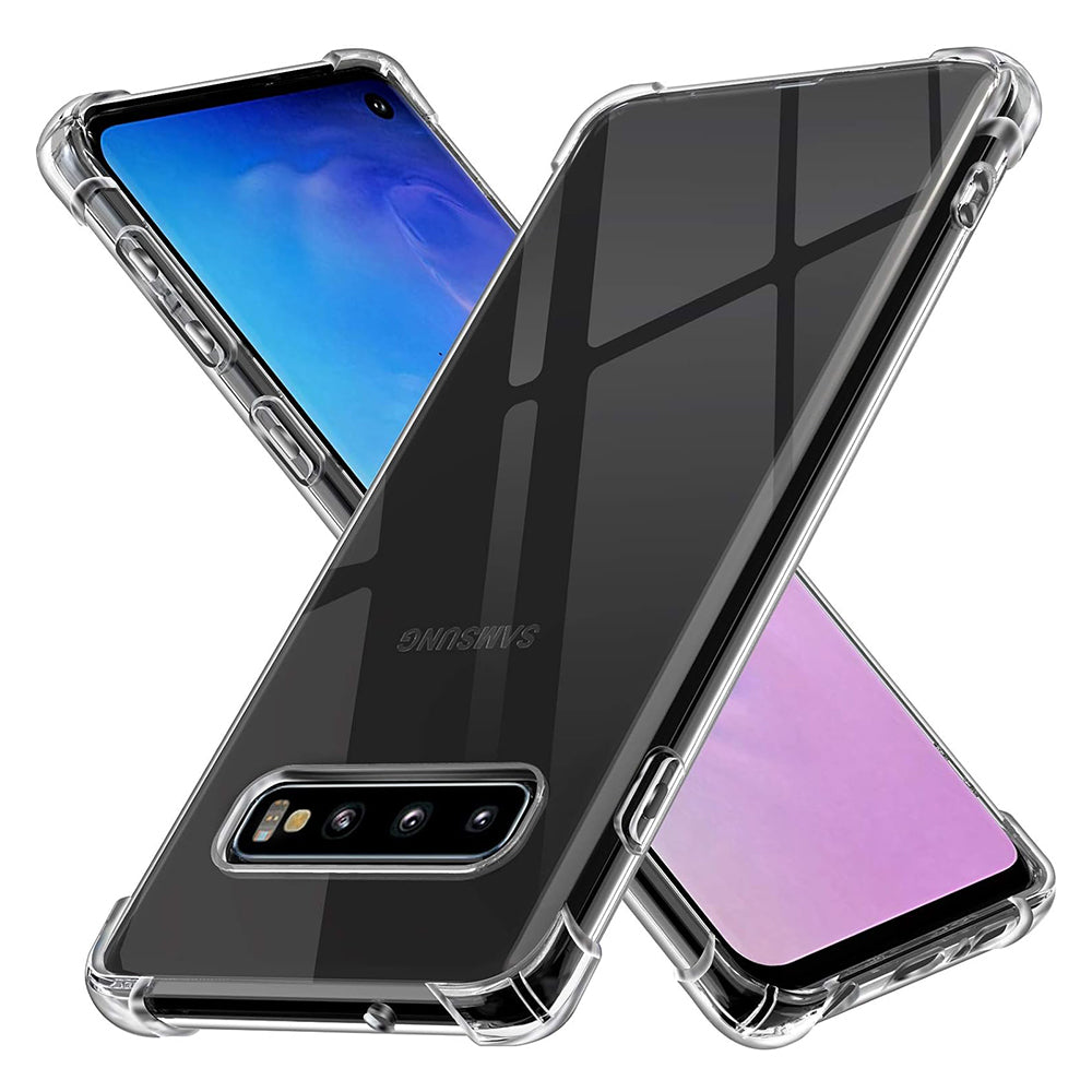 Θήκη για Samsung Galaxy S10 G973, Techsuit, Ανθεκτική σε Κρούσεις Διαφανής, Διάφανη