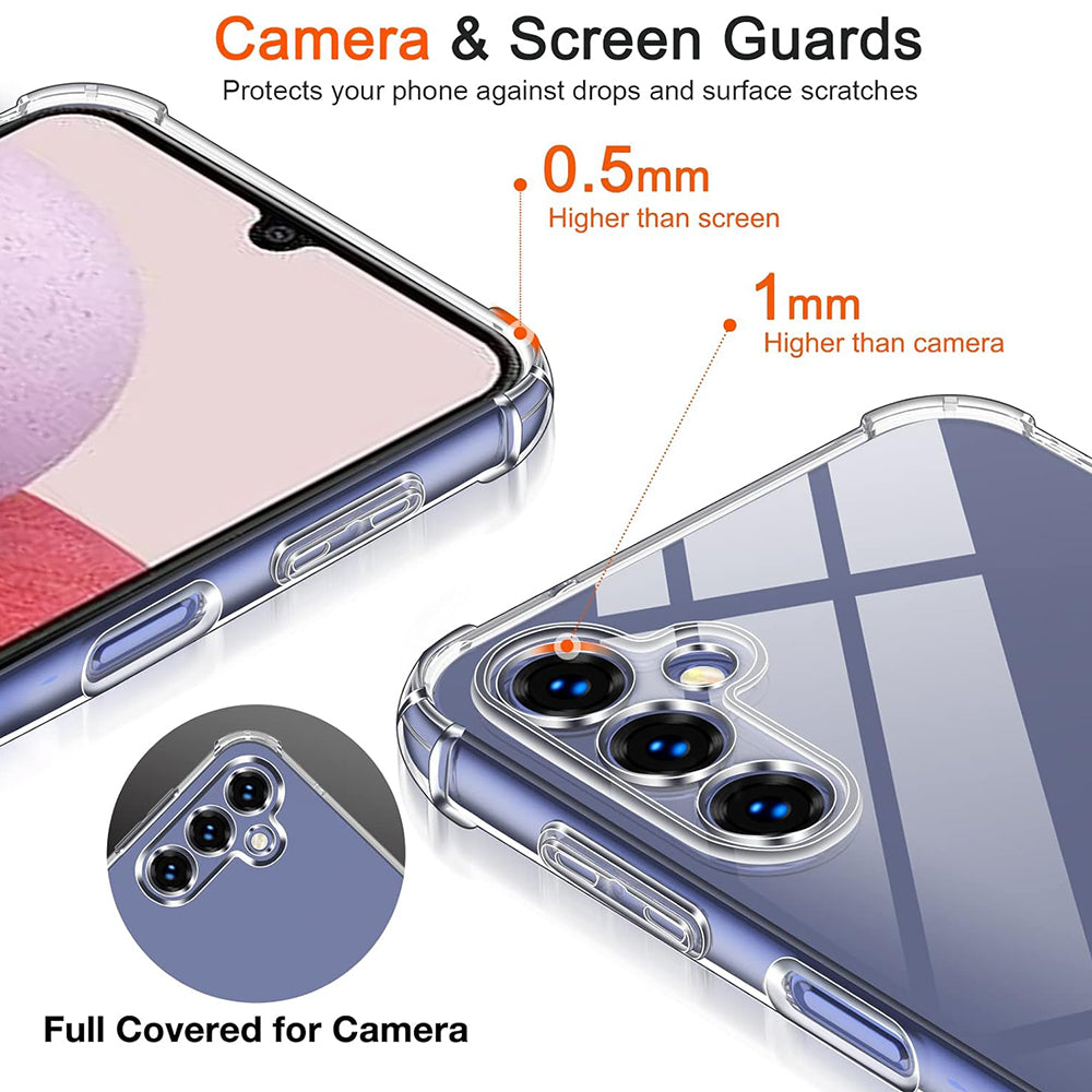 Θήκη για Samsung Galaxy S10+ G975, Techsuit, Ανθεκτική σε Κρούσεις Διαφανής, Διάφανη