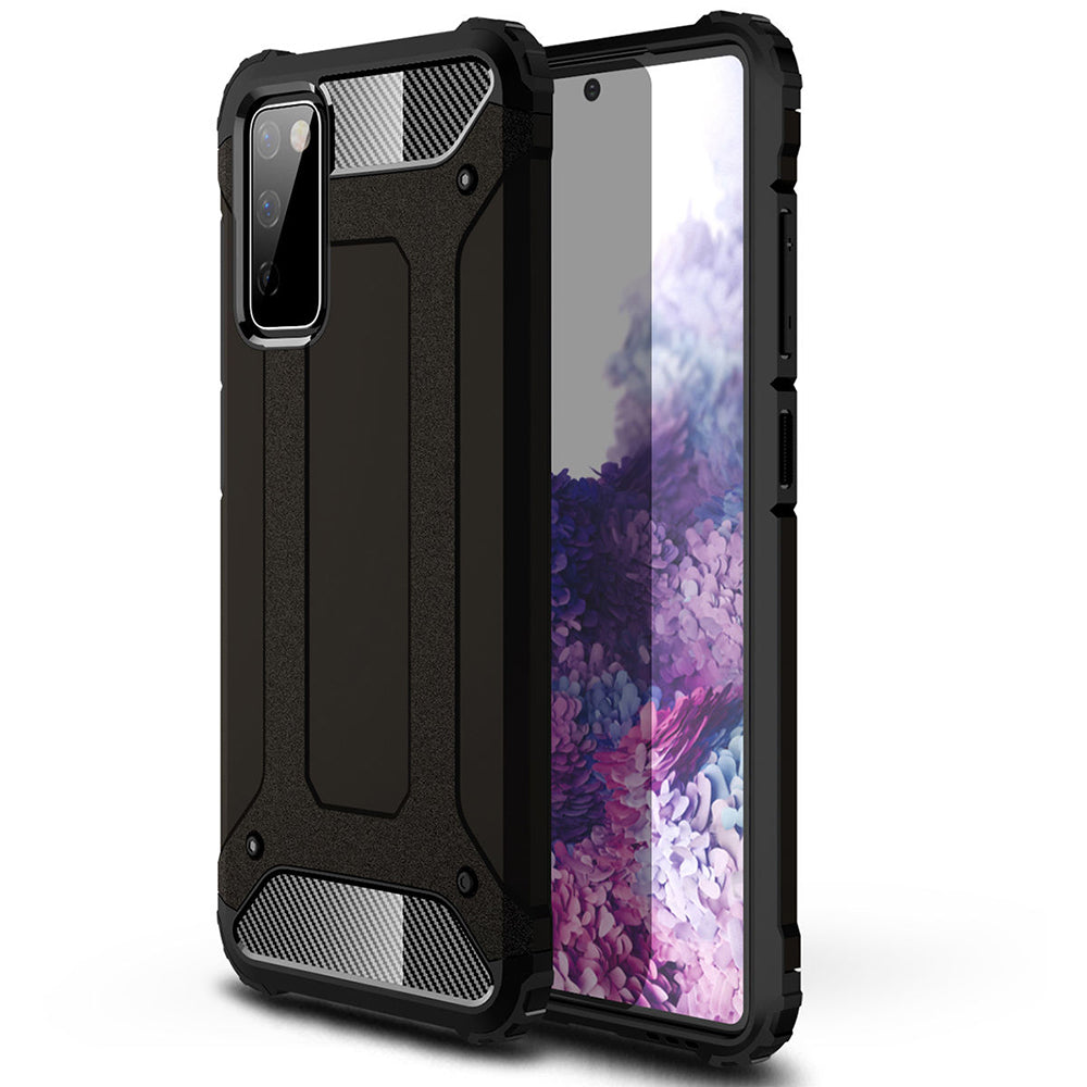 Θήκη για Samsung Galaxy S20 FE 2022 G781 / S20 FE 5G G781 / S20 FE G780, Techsuit, Hybrid Armor, Μαύρη