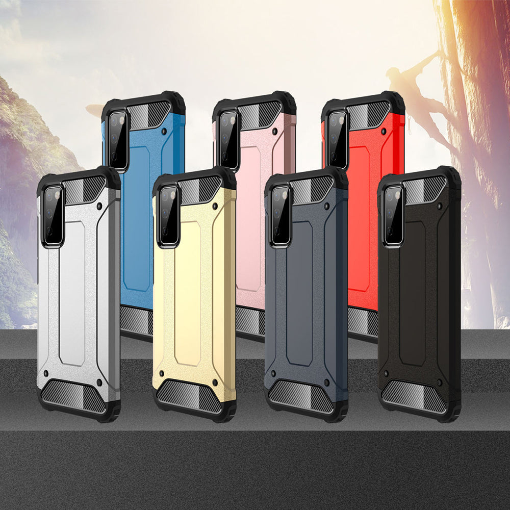 Θήκη για Samsung Galaxy S20 FE 2022 G781 / S20 FE 5G G781 / S20 FE G780, Techsuit, Hybrid Armor, Μαύρη