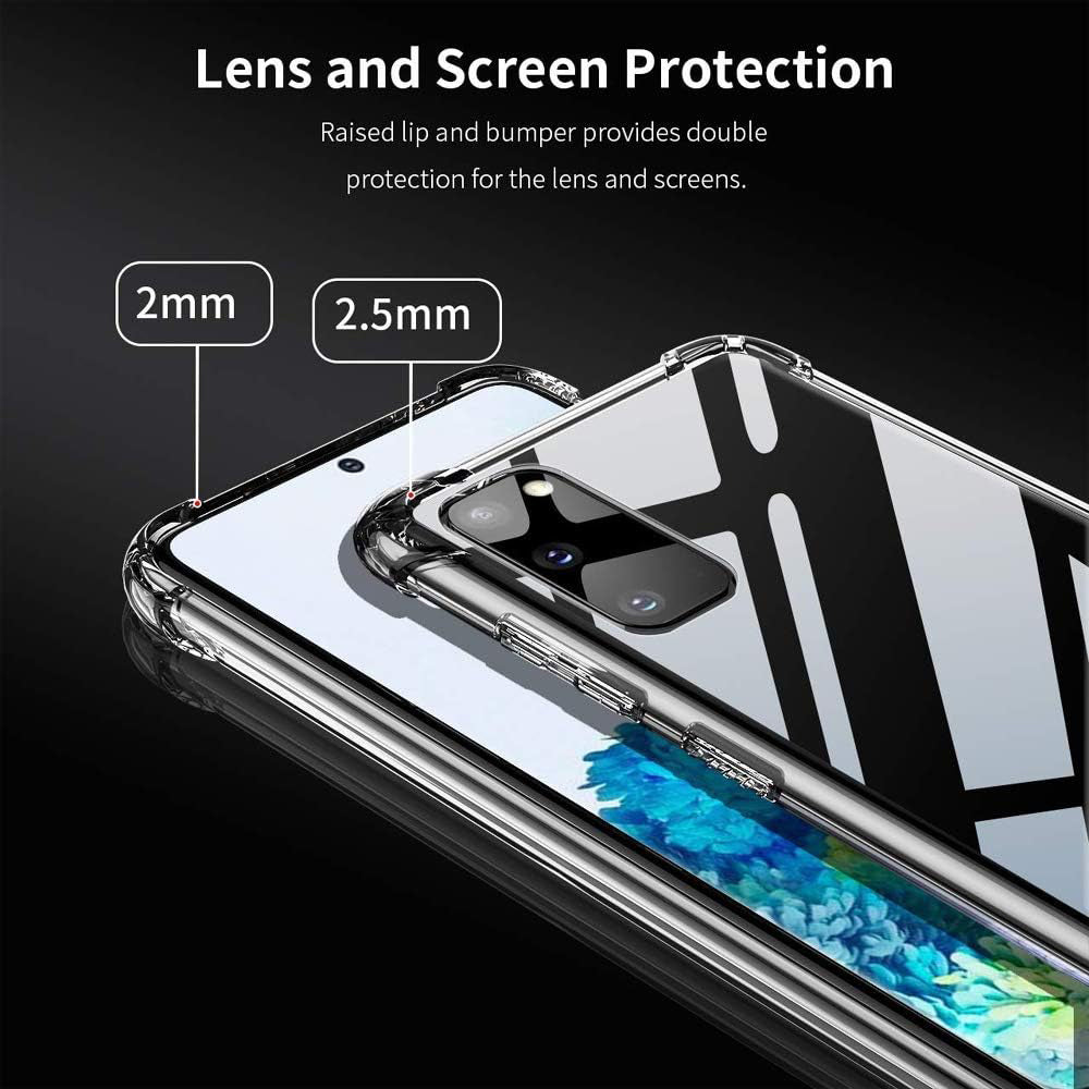 Θήκη για Samsung Galaxy S20+ 5G G986 / S20+ G985, Techsuit, Ανθεκτική σε Κρούσεις Διαφανής, Διαφάνεια