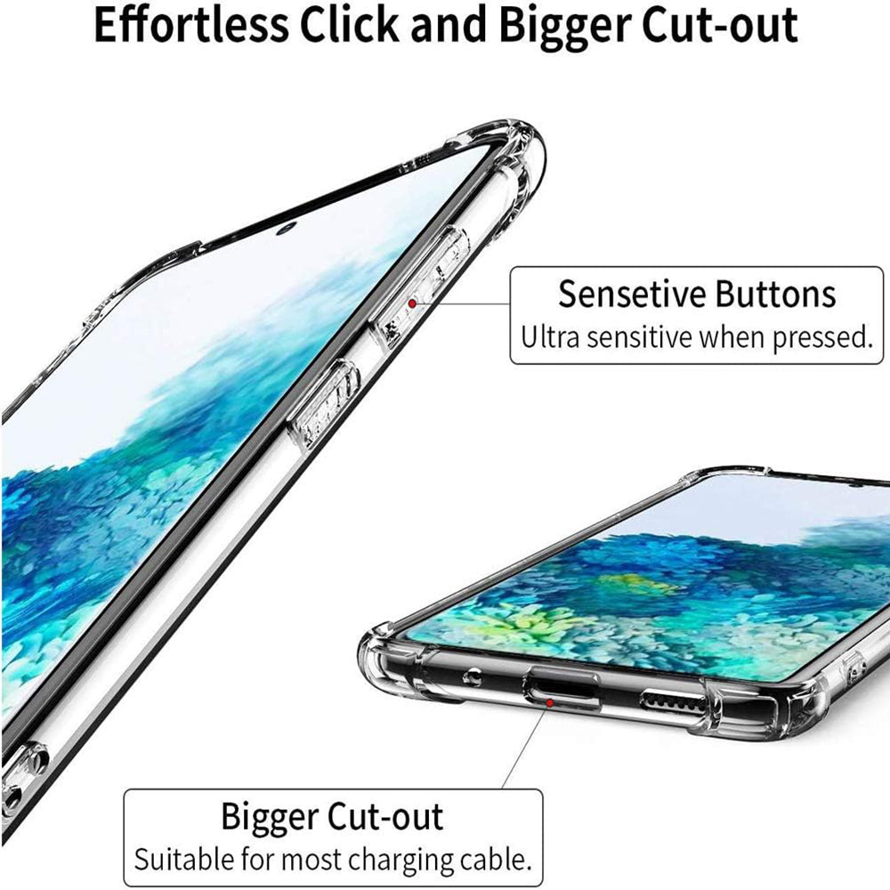 Θήκη για Samsung Galaxy S20+ 5G G986 / S20+ G985, Techsuit, Ανθεκτική σε Κρούσεις Διαφανής, Διαφάνεια