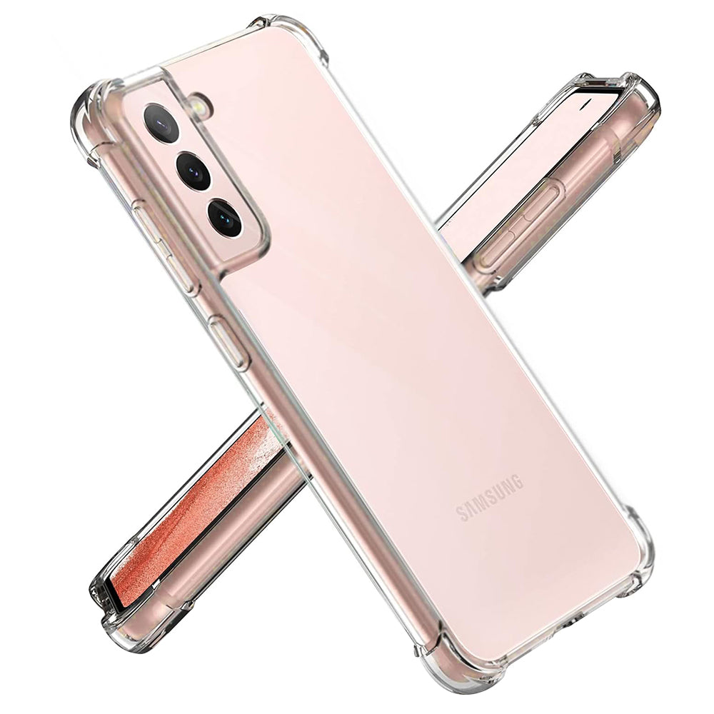 Θήκη για Samsung Galaxy S21 5G G991, Techsuit, Ανθεκτική σε Κρούσεις Διαφανής, Διάφανη
