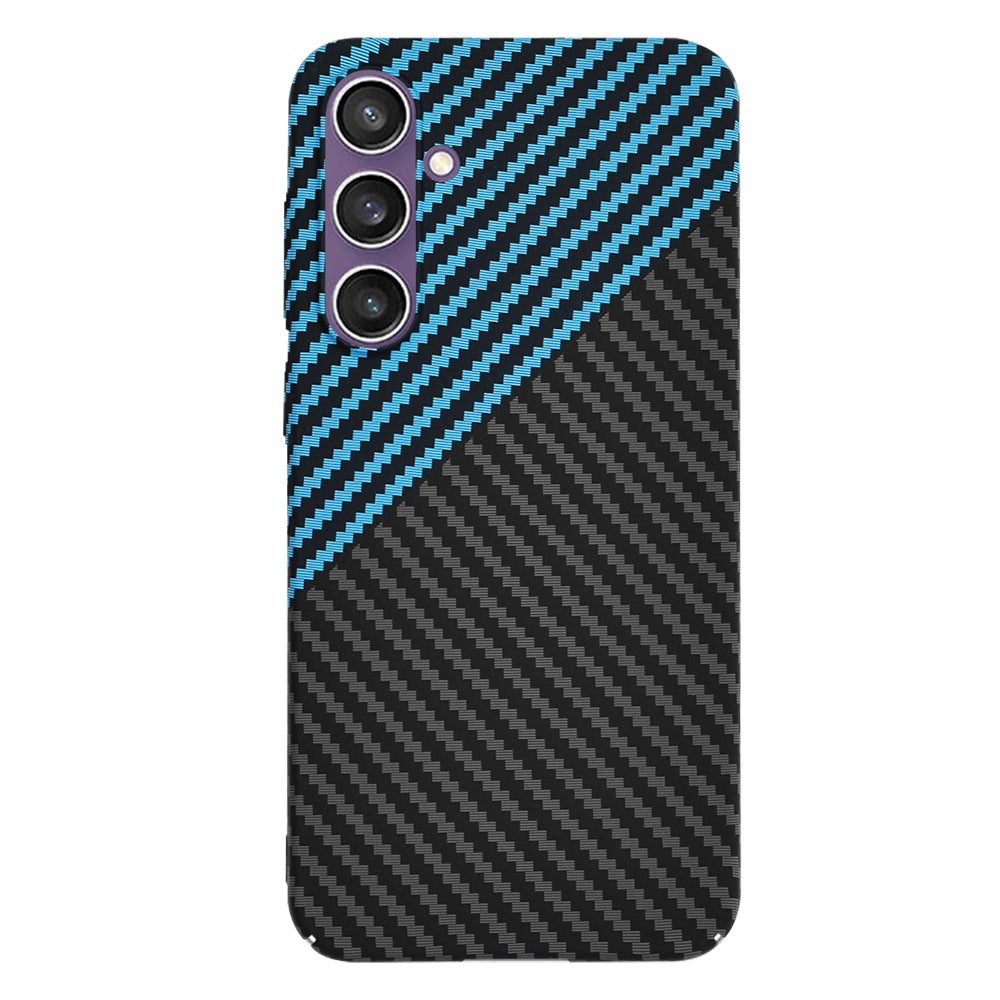 Θήκη για Samsung Galaxy S23 FE S711, Techsuit, Carbonite FiberShell, Μαύρο Μπλε