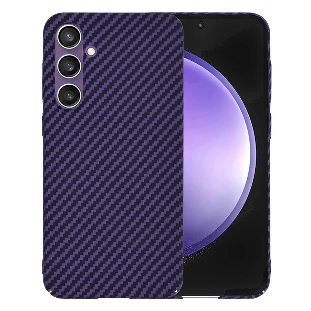 Θήκη για Samsung Galaxy S23 FE S711, Techsuit, Carbonite FiberShell, Μωβ