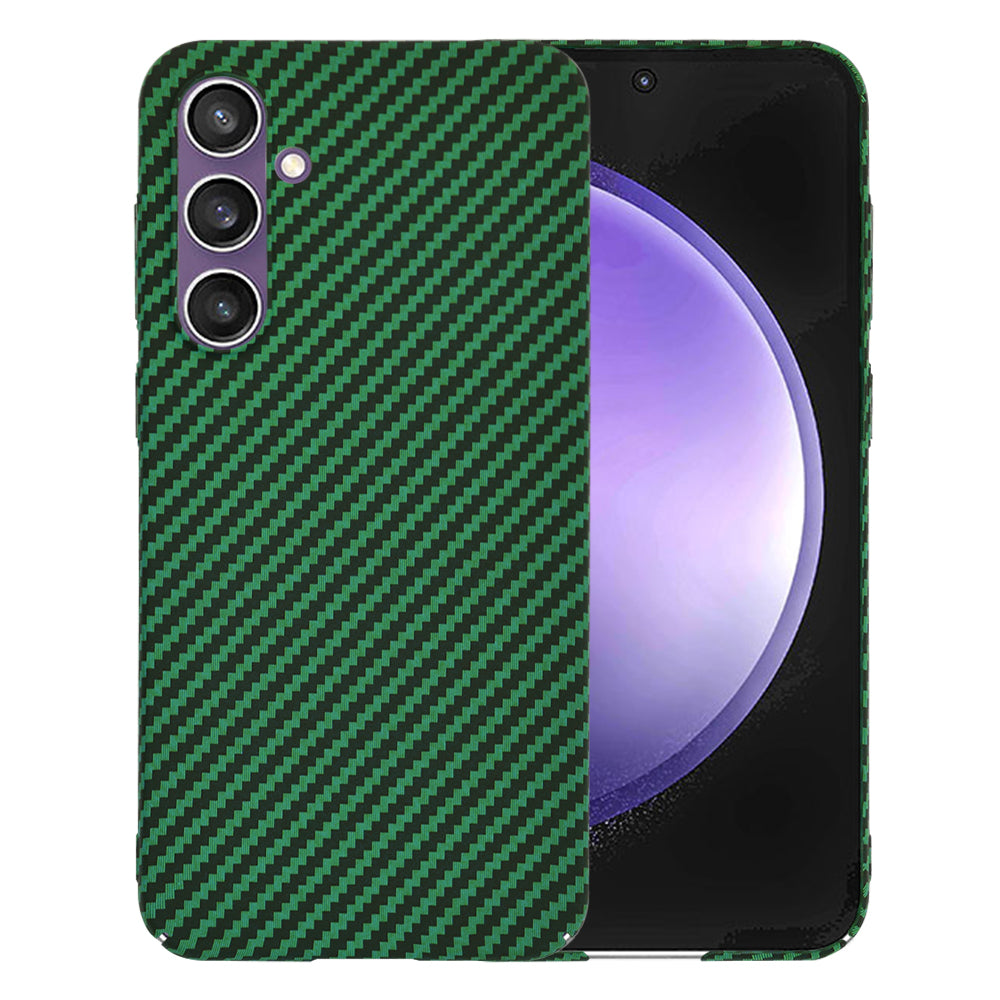 Θήκη για Samsung Galaxy S23 FE S711, Techsuit, Carbonite FiberShell, Πράσινο