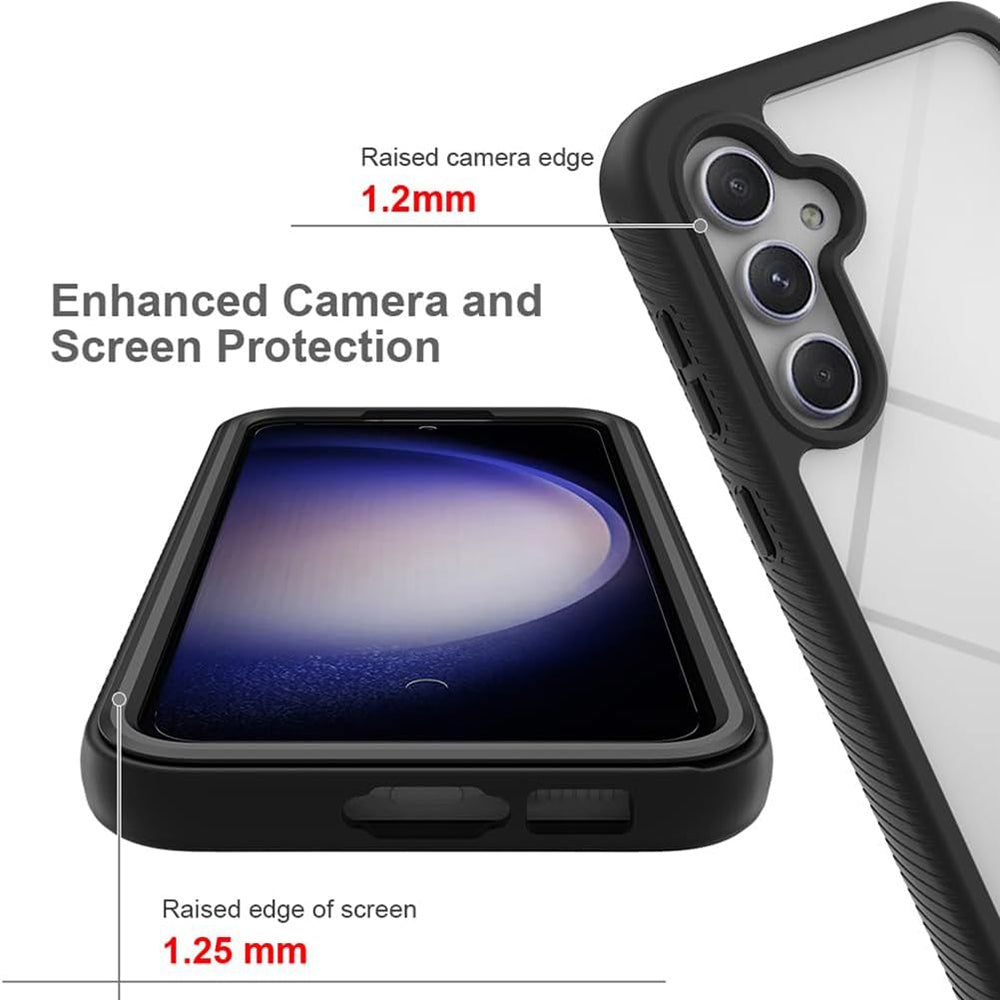 Θήκη για Samsung Galaxy S23 FE S711, Techsuit, Defense360 Pro, Μαύρη