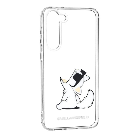 Θήκη για Samsung Galaxy S23+ S916, Karl Lagerfeld, Choupette Eat, Διάφανη