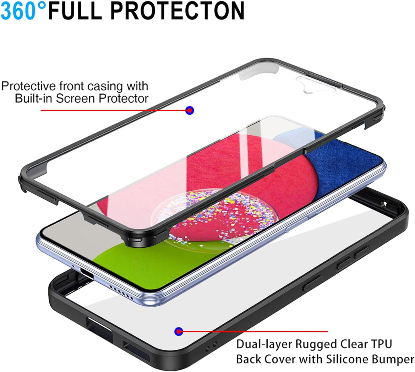 Θήκη για Samsung Galaxy S23+ S916, Techsuit, ColorVerse 360, Ροζ
