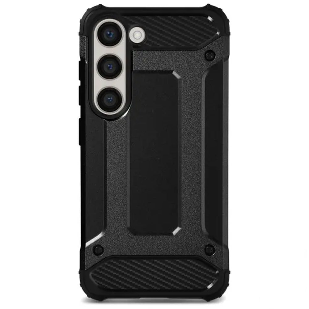 Θήκη για Samsung Galaxy S23+ S916, Techsuit, Hybrid Armor, Μαύρη
