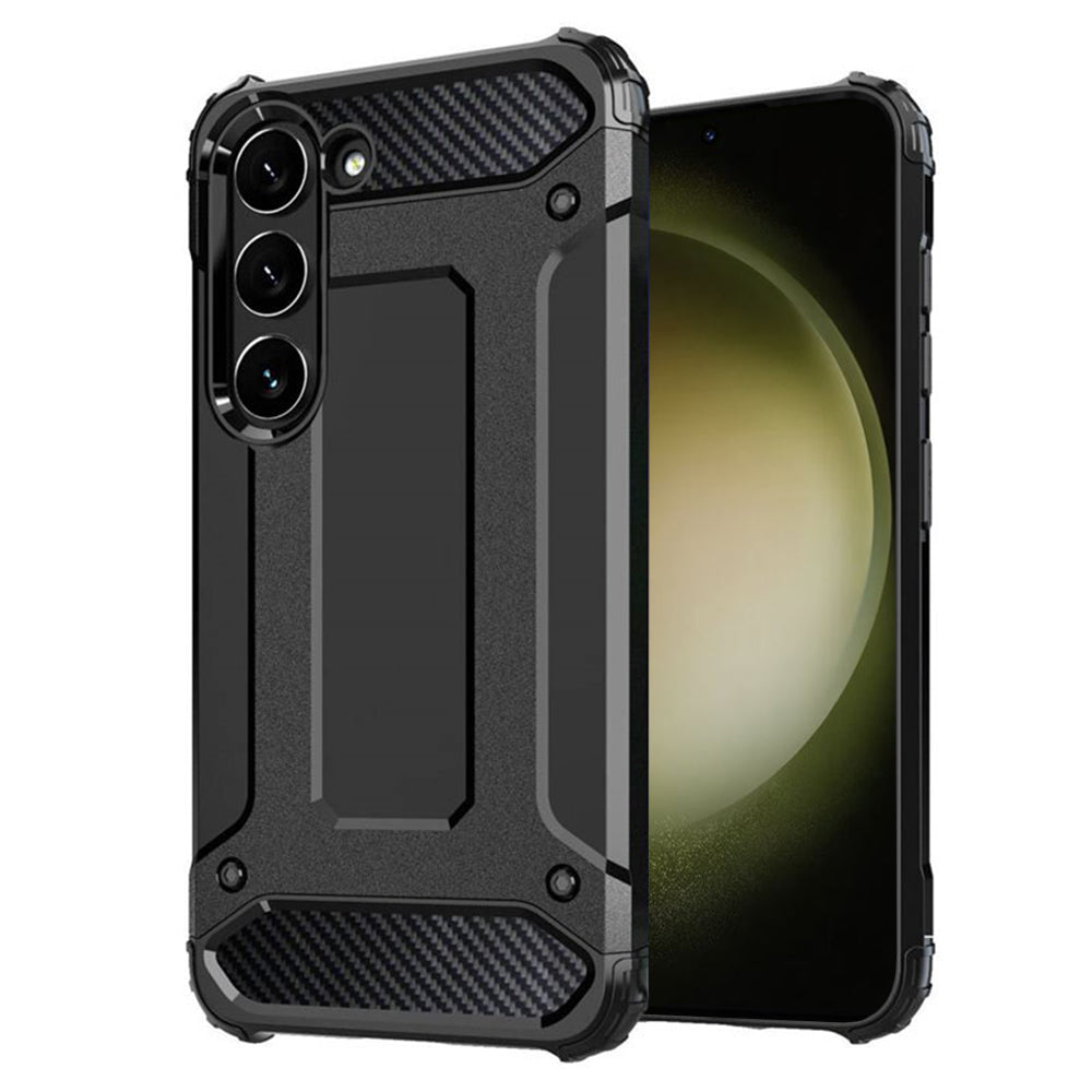 Θήκη για Samsung Galaxy S23+ S916, Techsuit, Hybrid Armor, Μαύρη