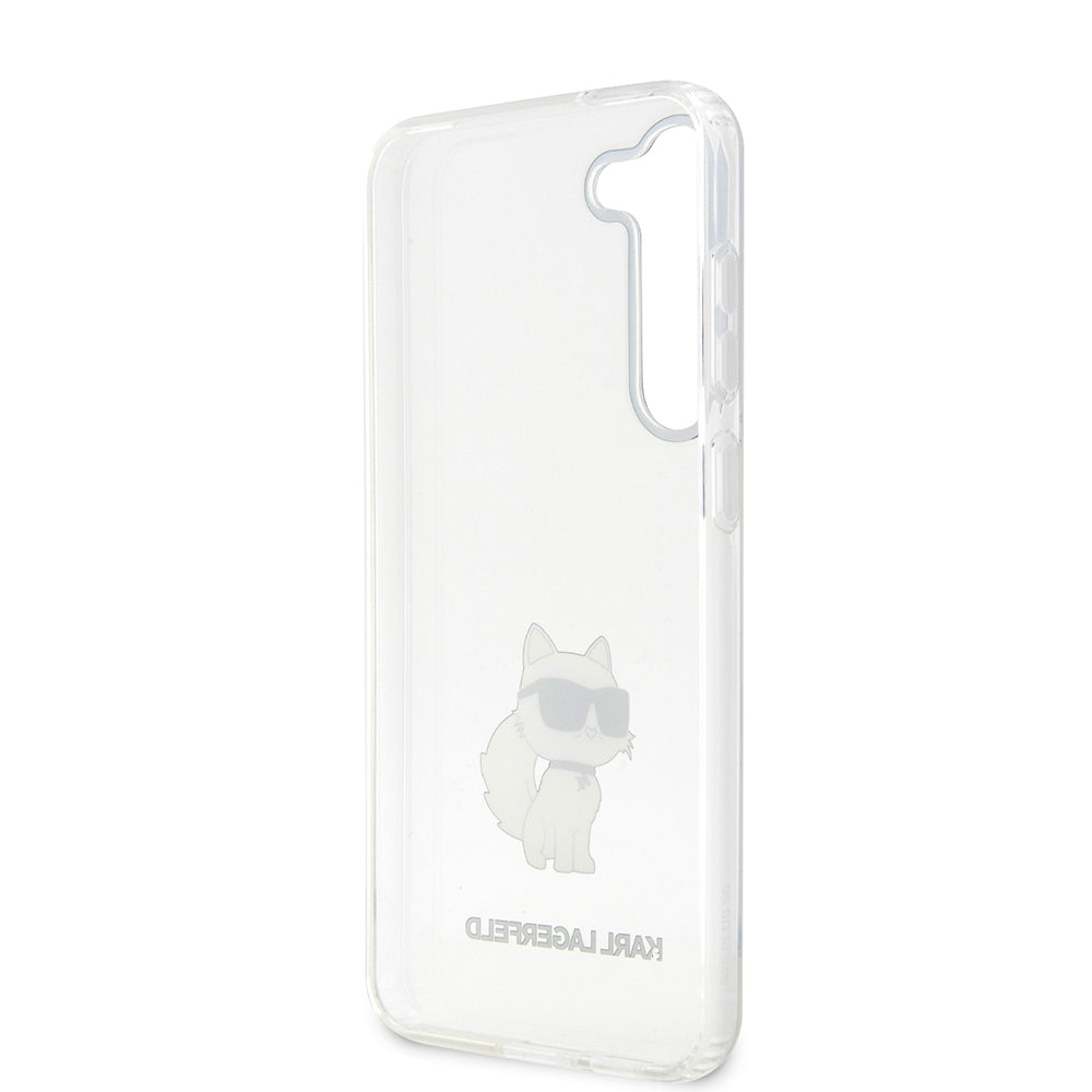 Θήκη για Samsung Galaxy S23 S911, Karl Lagerfeld, Ikonik Choupette, Διάφανη