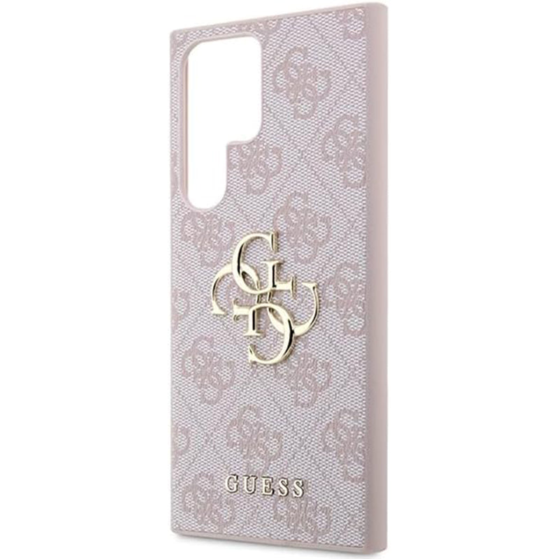 Θήκη για Samsung Galaxy S23 Ultra S918, Guess, 4G Big Logo, Ροζ