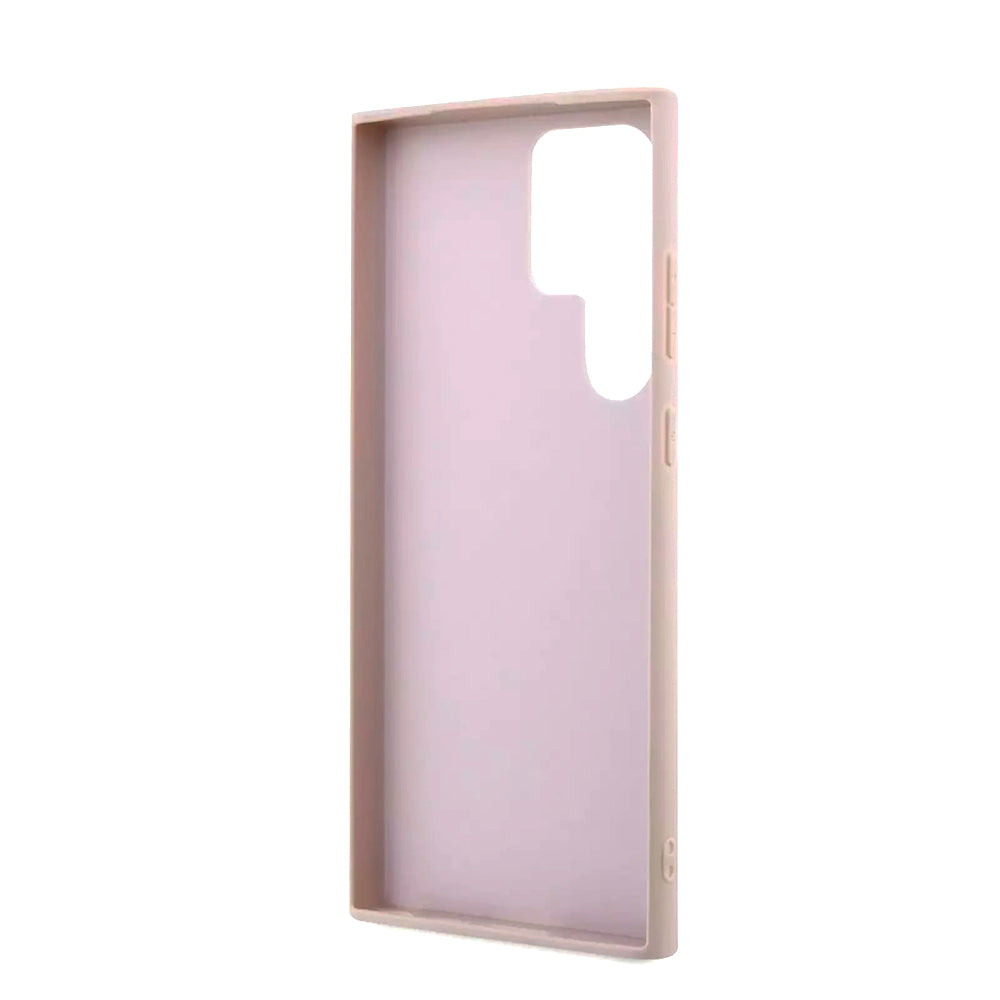Θήκη για Samsung Galaxy S23 Ultra S918, Guess, 4G Big Logo, Ροζ
